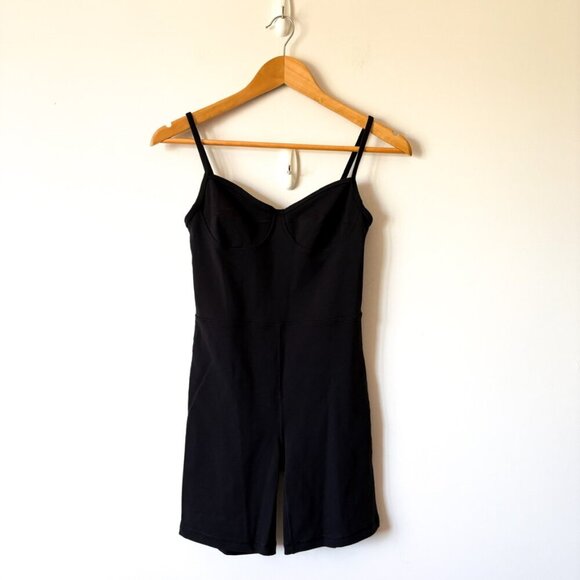 Aritzia Wilfred Free Bustier Wherever Romper Black Size Small - Picture 6 of 9